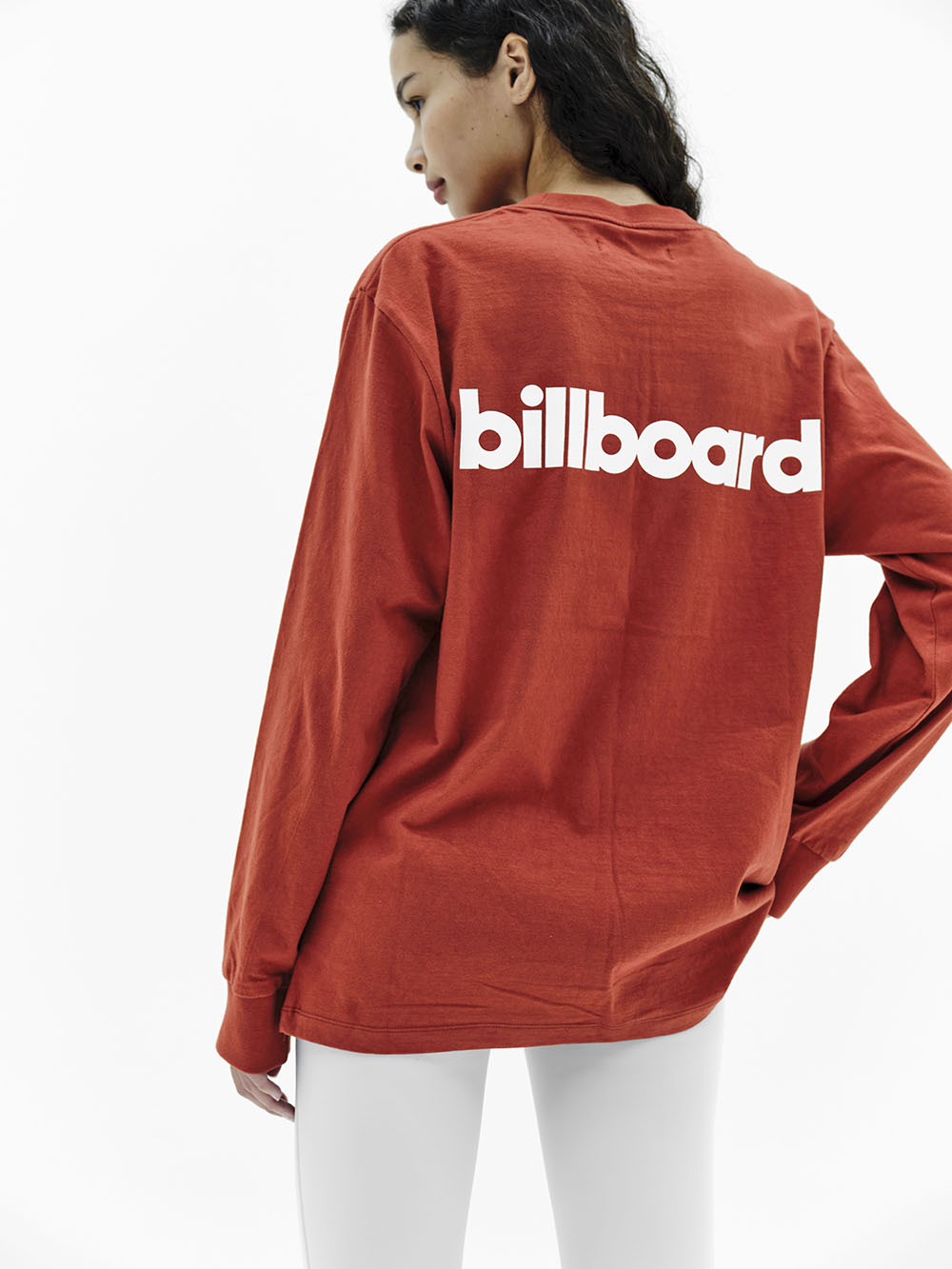 Billboard Logo Long Sleeve_Orange
