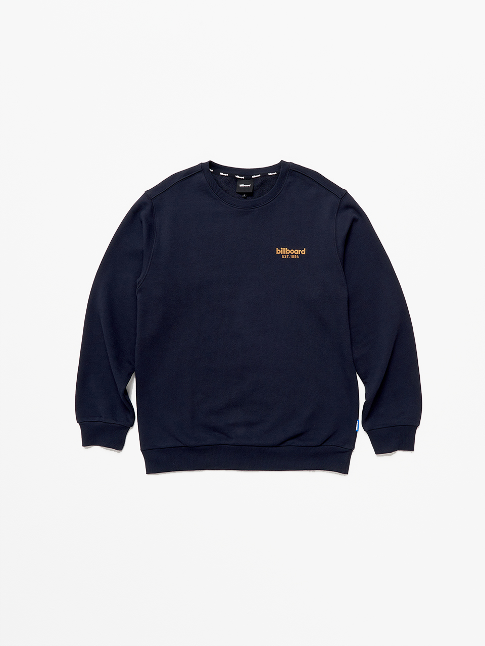 Basic small logo color sweatshirt_Navy