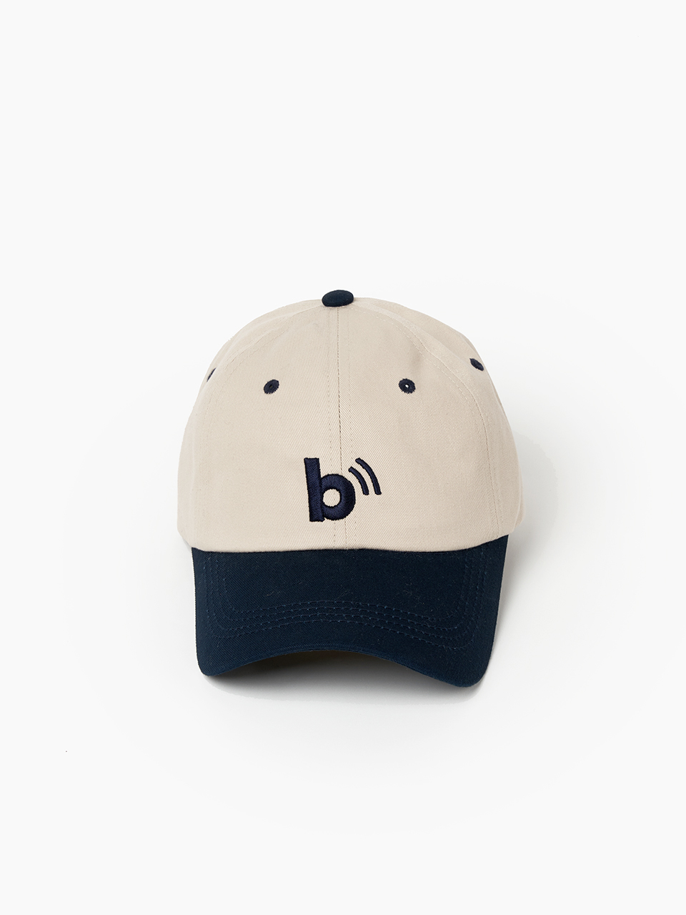 Wifi B logo cotton ballcap_Beige