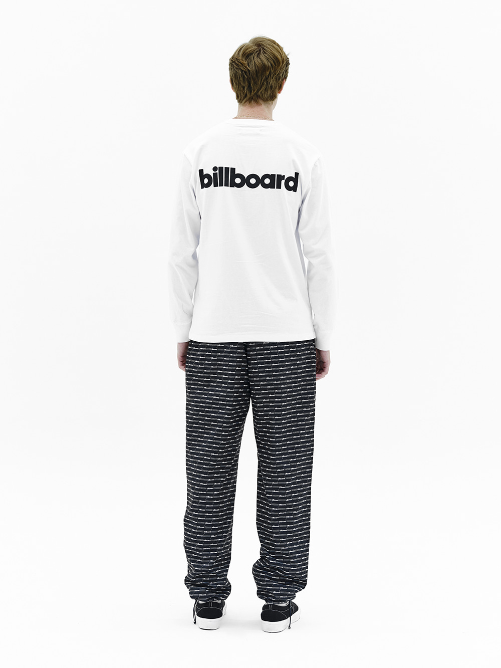Billboard Logo Long Sleeve_White