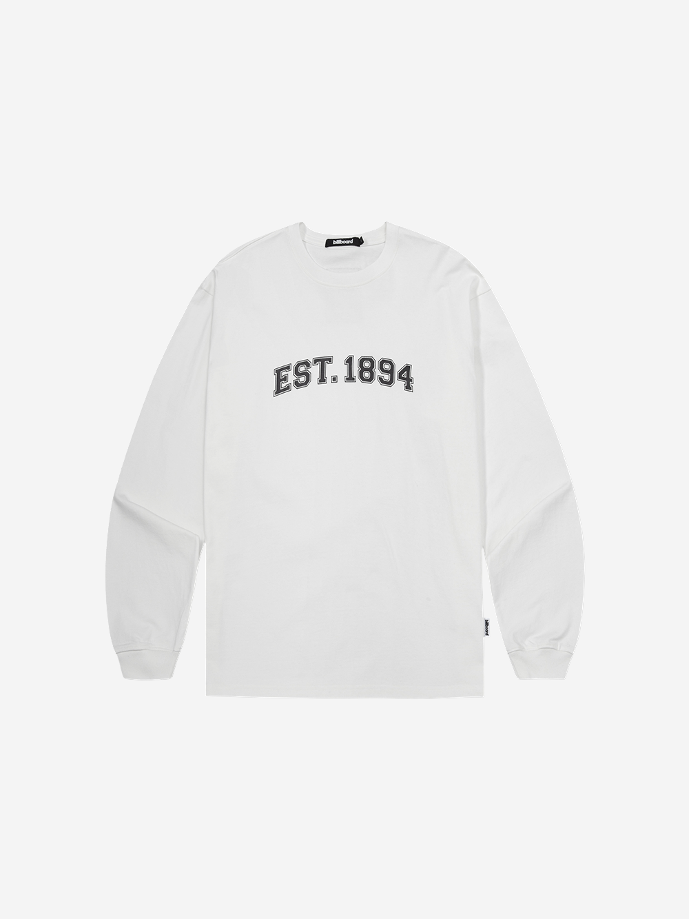 EST1894 Loose Fit Long Sleeve_White