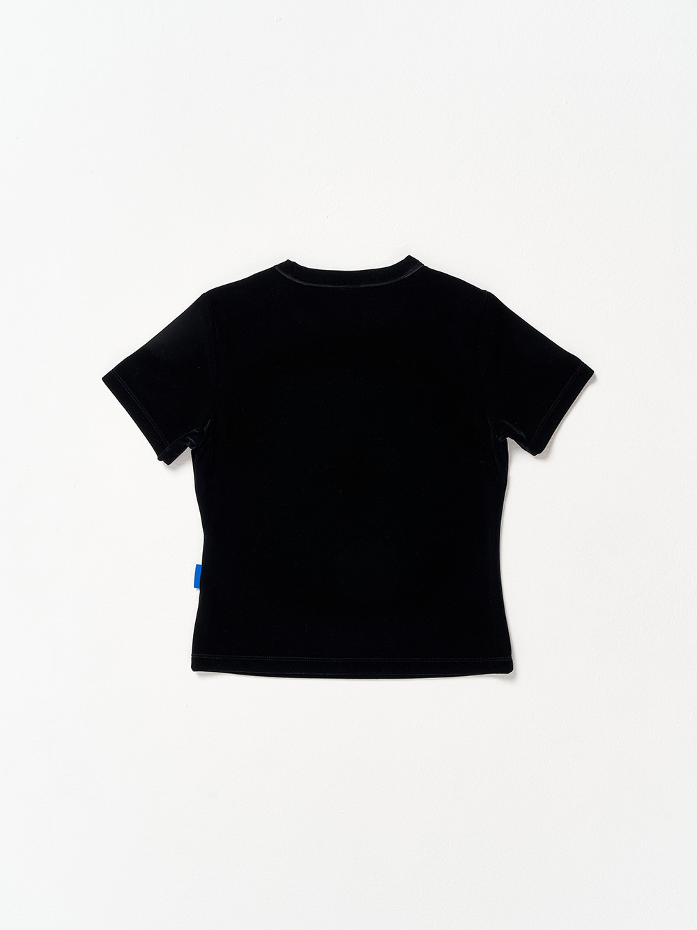 Velvet Dolphin Half T-shirt_Black