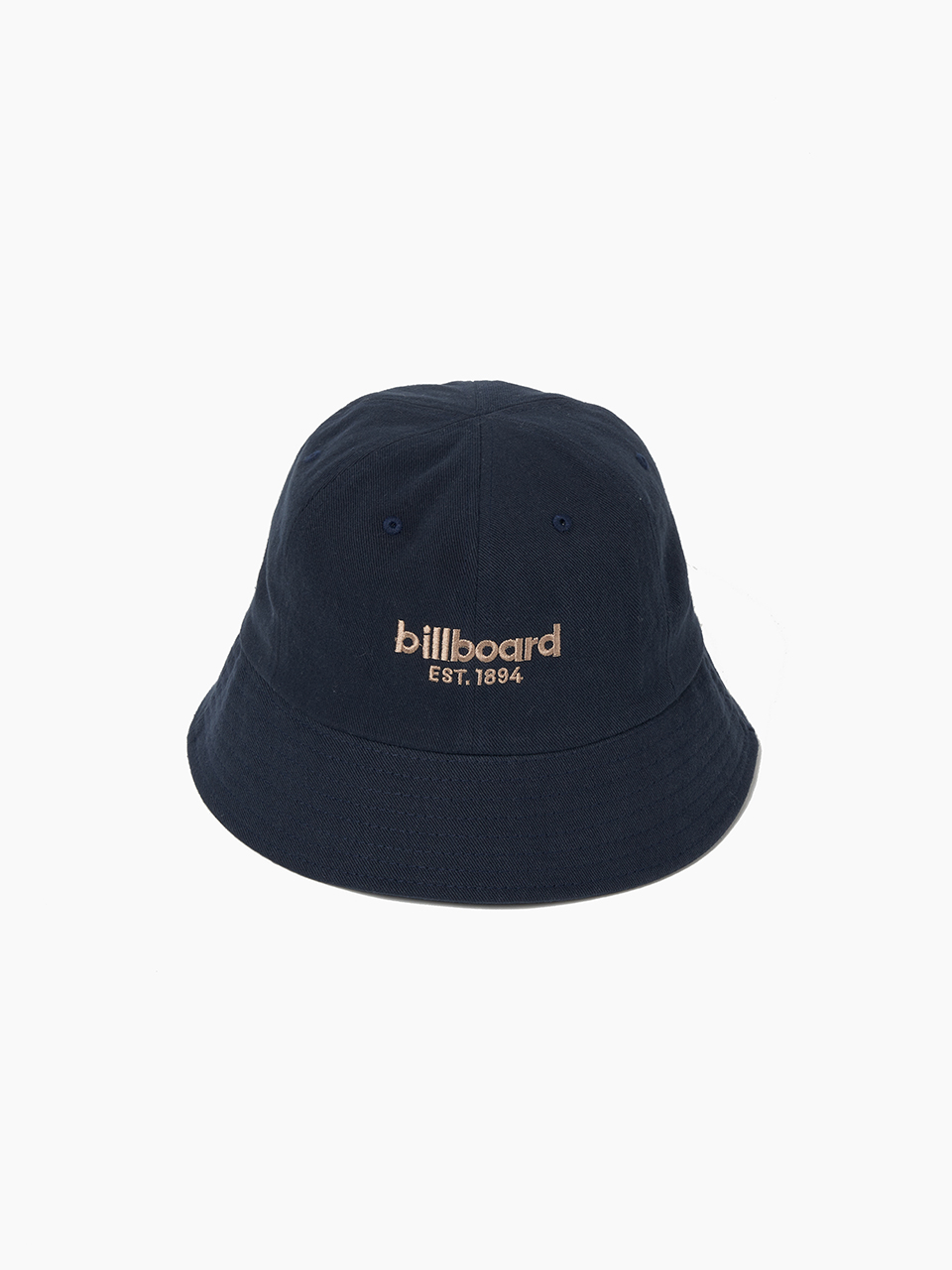 Billboard logo twill bucket hat_Navy