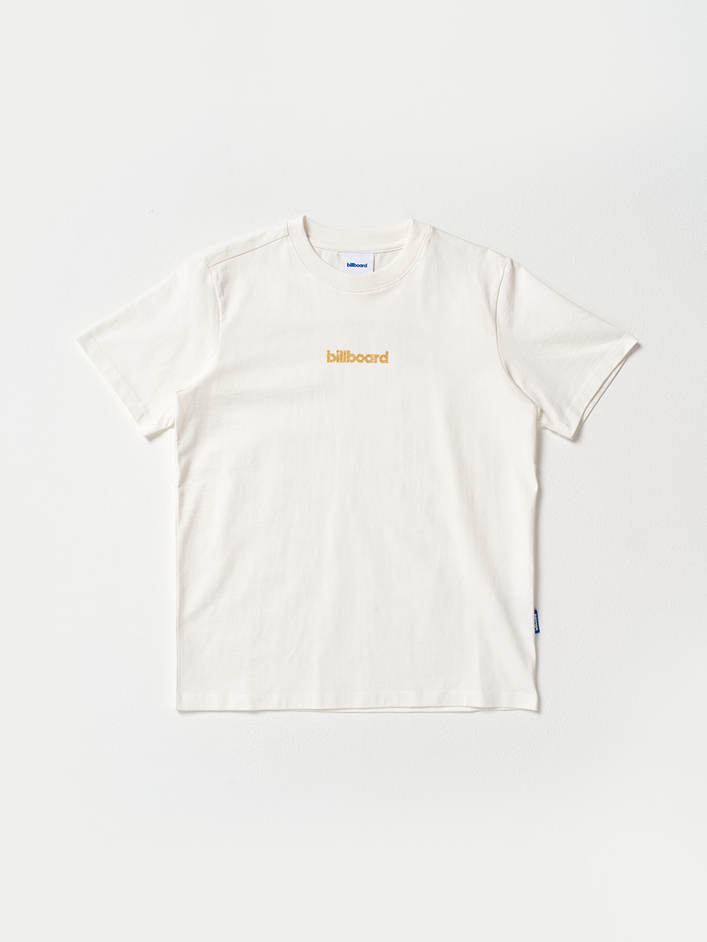 Glitter Logo Half T-Shirt_White