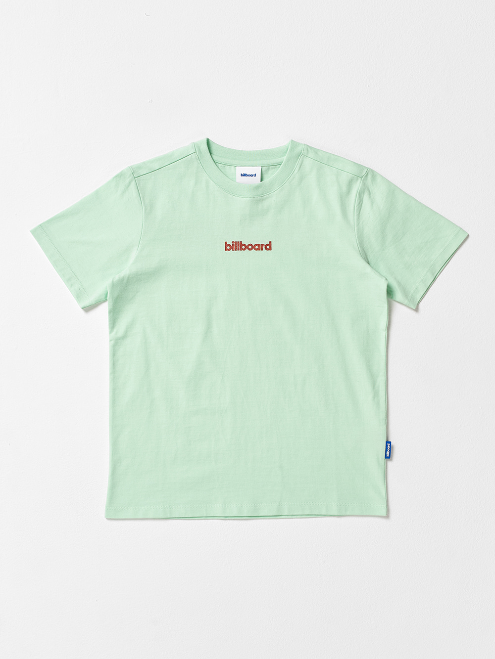 Glitter Logo Half T-Shirt_Mint