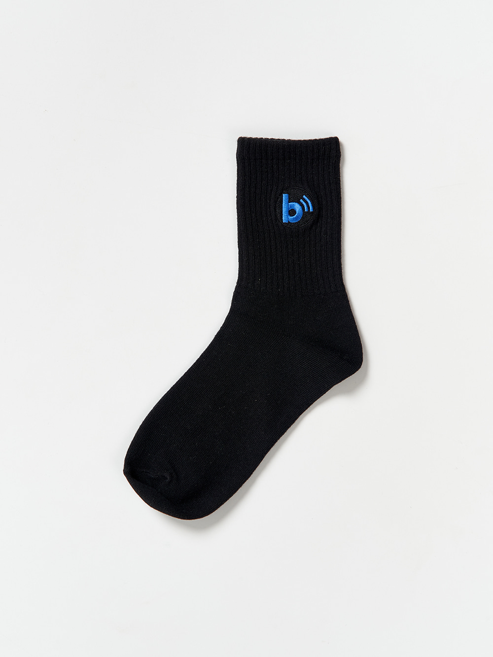 B Logo Basic Socks_Black