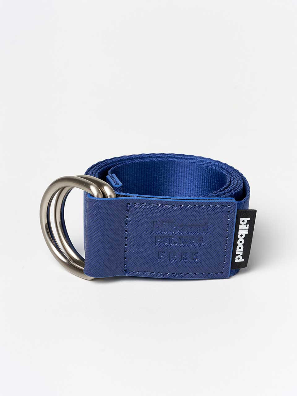 Fake leather belt_Blue
