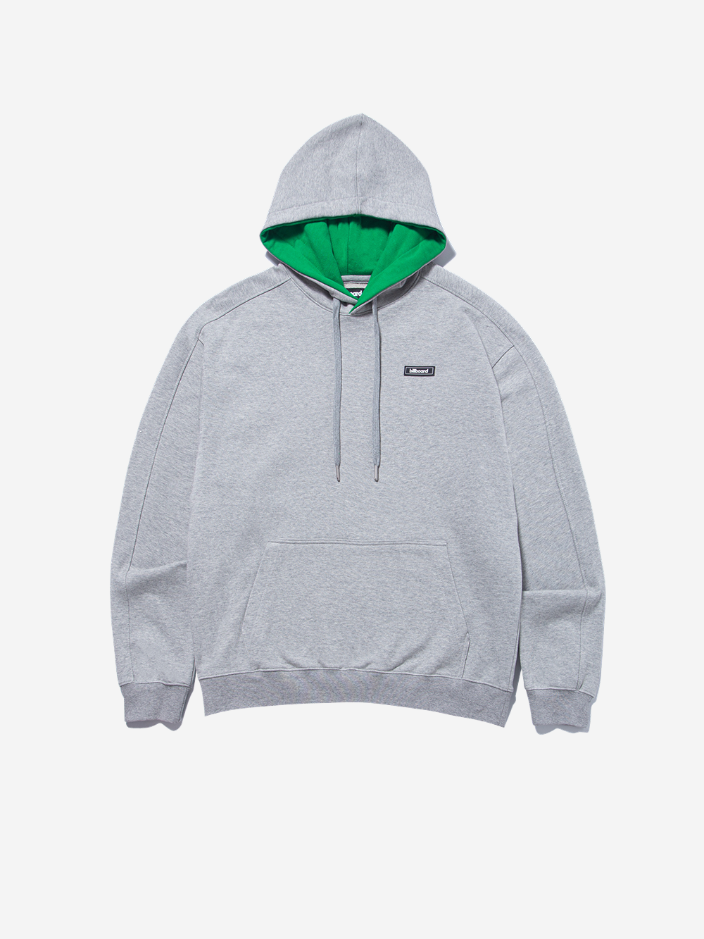 Overfit Cotton Coloring Hoodie_Grey