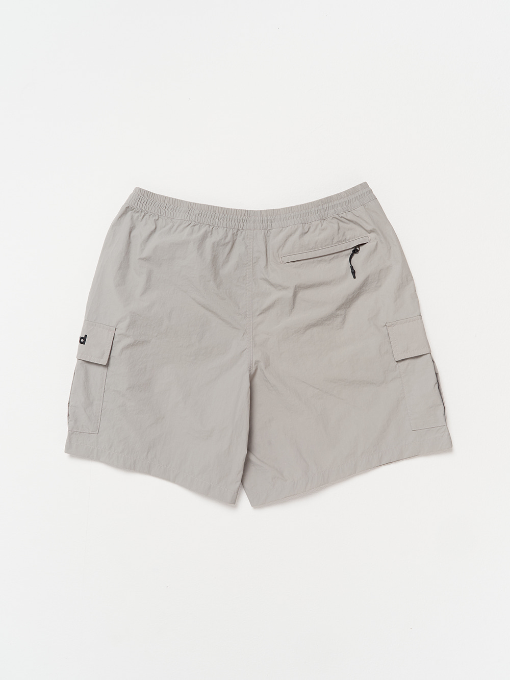 Nylon Cargo Pants_Light Grey