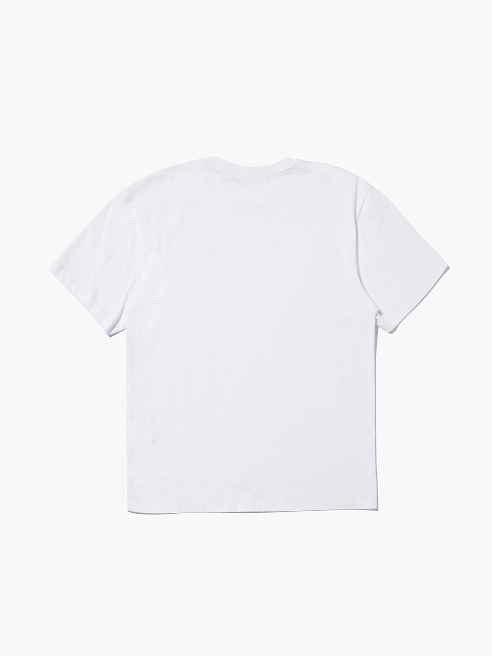 Billboard Basic Small Logo Half T-shirt_White