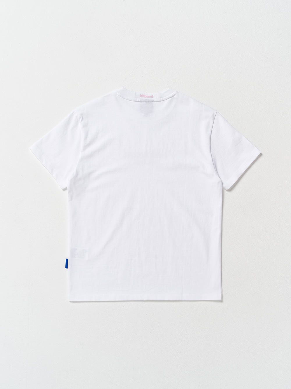 W Big Slogan Half T-shirts_White