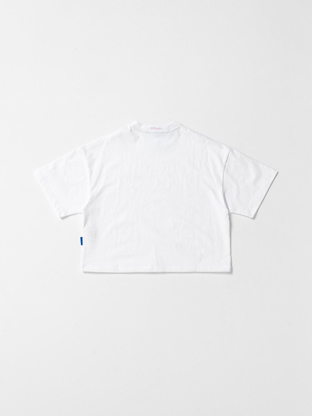 String Crop Half T-Shirts_White
