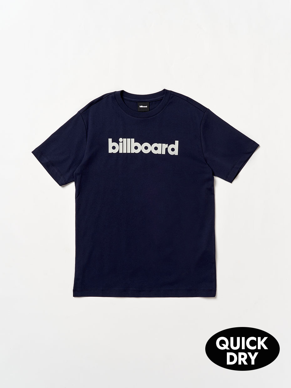 M Big logo Dry Half T-Shirt_Navy