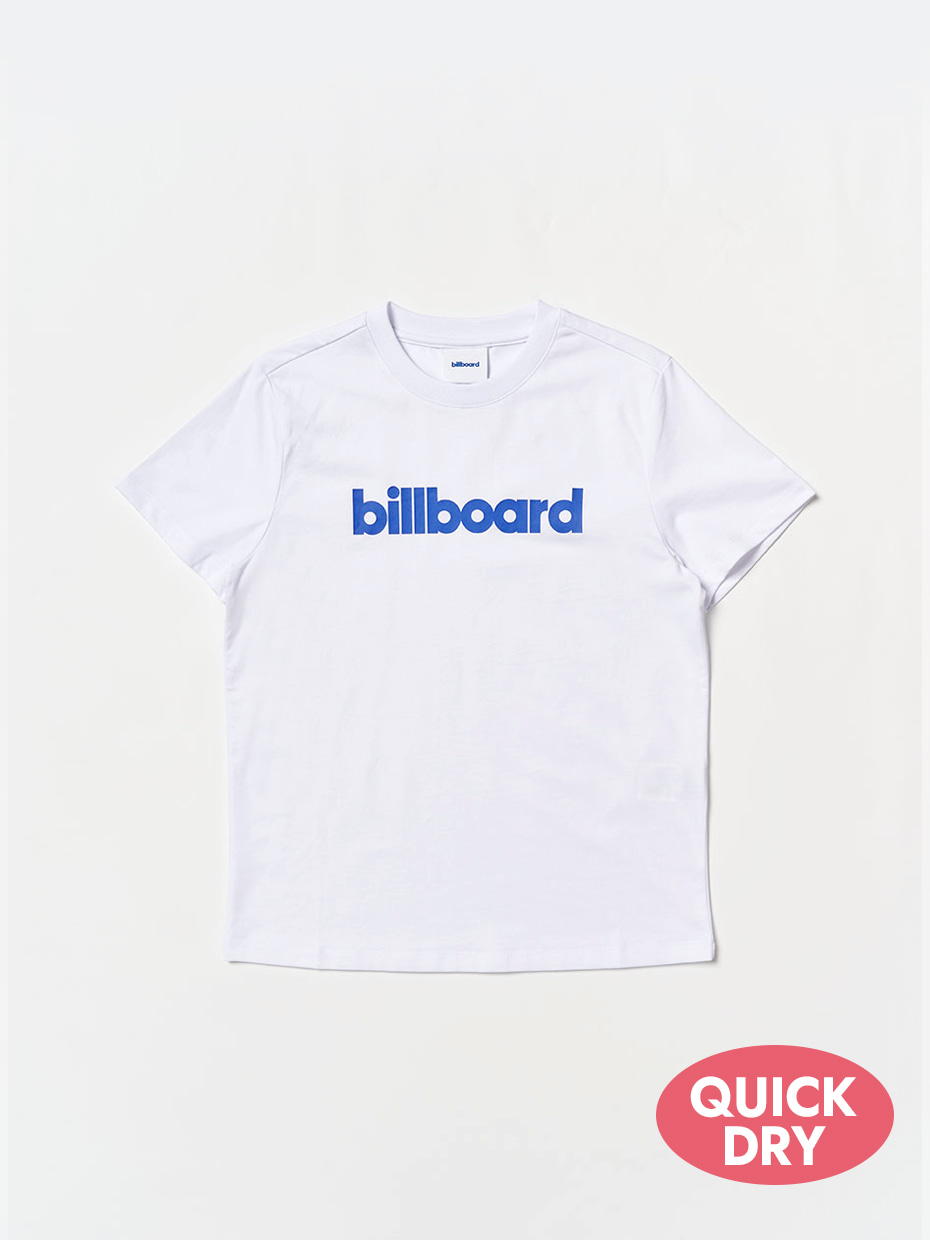 W Big logo Dry Half T-Shirt_White