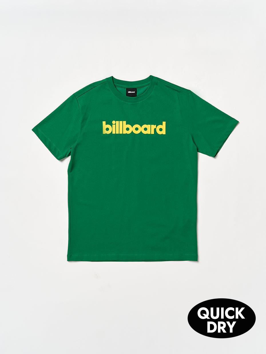 M Big logo Dry Half T-Shirt_Green